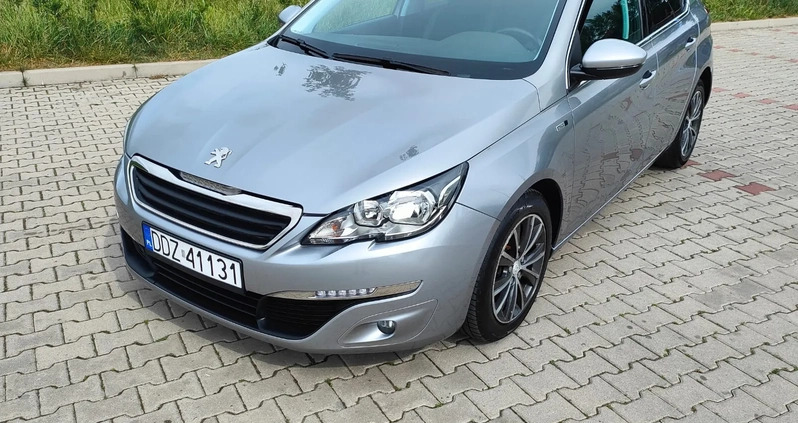 Peugeot 308 cena 28990 przebieg: 163200, rok produkcji 2015 z Kazimierza Wielka małe 326